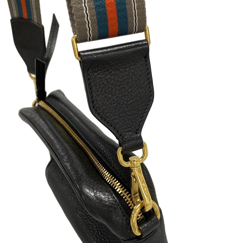 Prada Shoulder Bag - Black Leather