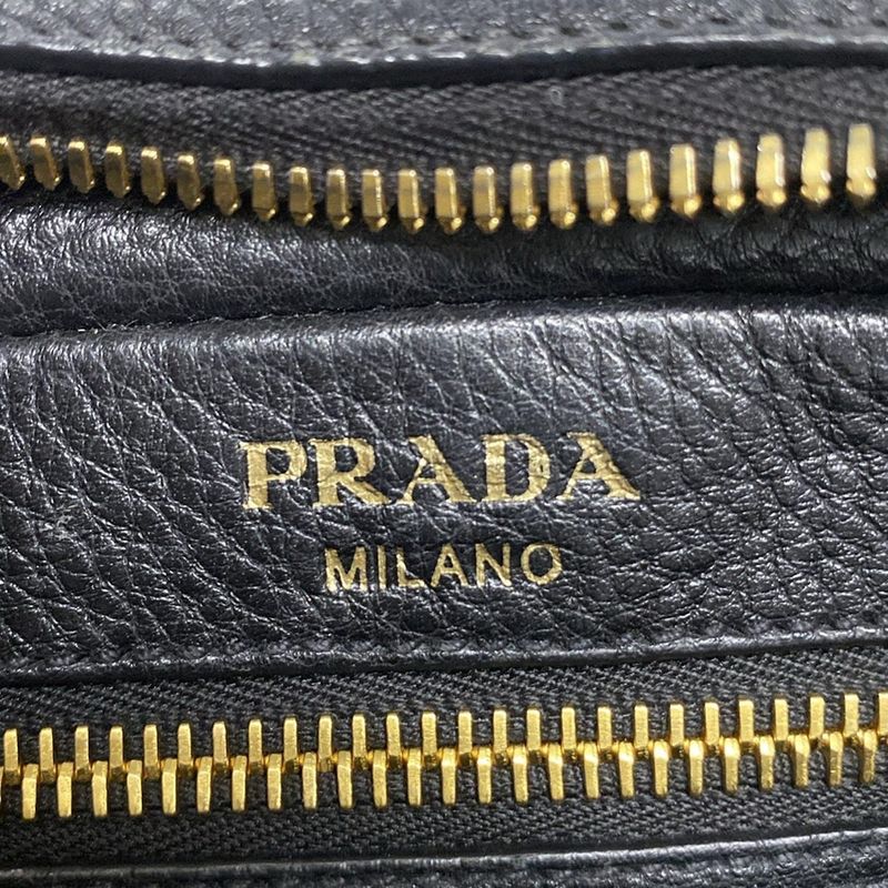 Prada Shoulder Bag - Black Leather