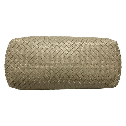 Bottega Veneta Intrecciato Gray Chain Shoulder Leather