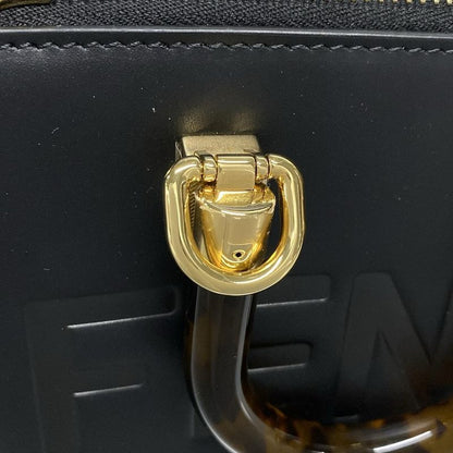 Fendi Handbag Mini By The Way 8bs067 Black Leather