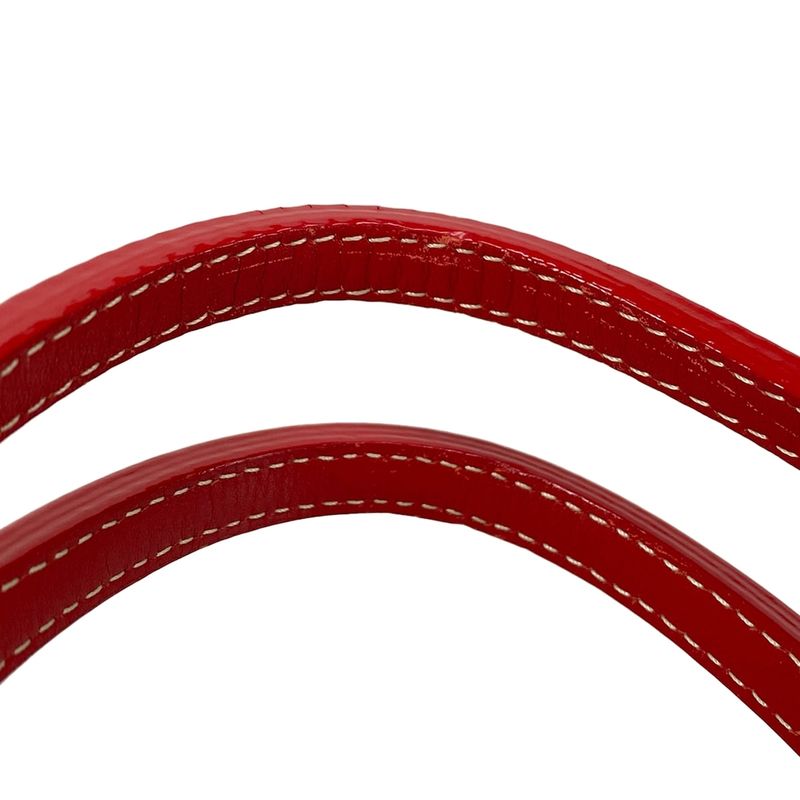 Goyard Saint Louis PM Red Leather Tote Bag