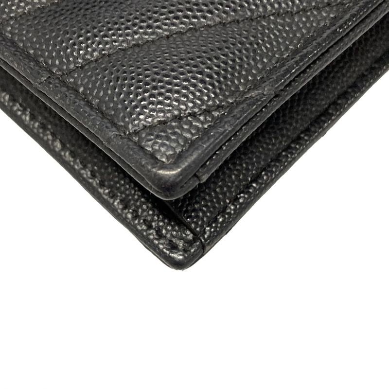 Saint Laurent Paris Wallet Monogram Saint Laurent Envelope 393953 Black Chain