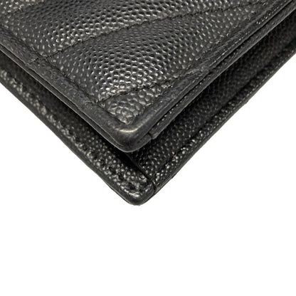 Saint Laurent Paris Wallet Monogram Saint Laurent Envelope 393953 Black Chain