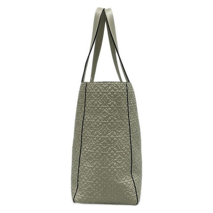 Loewe Tote Bag East West/repeat Light Green Leather