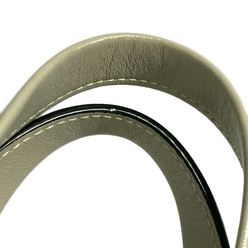 Loewe Tote Bag East West/repeat Light Green Leather