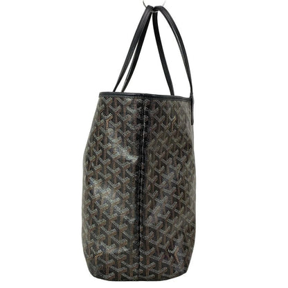 Goyard Tote Bag Saint Louis PM Black Leather