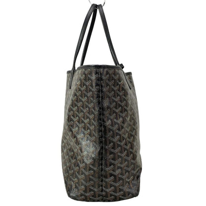 Goyard Tote Bag Saint Louis PM Black Leather