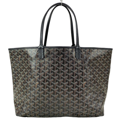 Goyard Tote Bag Saint Louis PM Black Leather