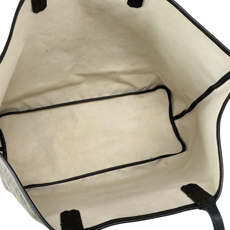 Goyard Tote Bag Saint Louis PM Black Leather