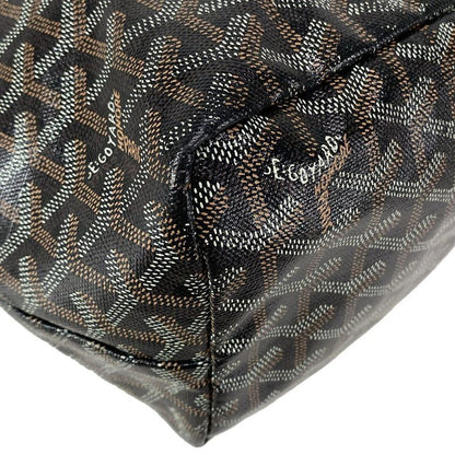Goyard Tote Bag Saint Louis PM Black Leather