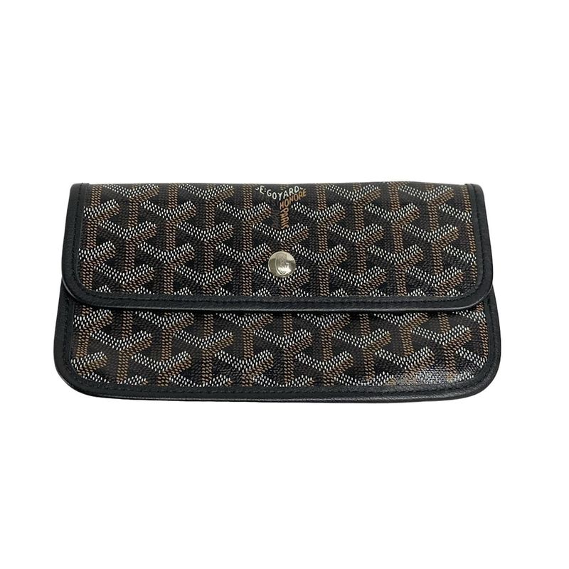 Goyard Tote Bag Saint Louis PM Black Leather