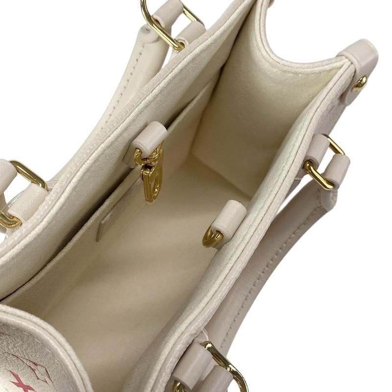 Louis Vuitton Tote Bag Bicolor Monogram Empreinte On The Go BB M47115 Sunrise