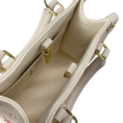 Louis Vuitton Tote Bag Bicolor Monogram Empreinte On The Go BB M47115 Sunrise