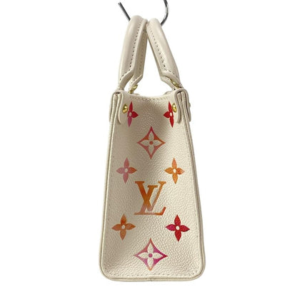 Louis Vuitton Tote Bag Bicolor Monogram Empreinte On The Go BB M47115 Sunrise
