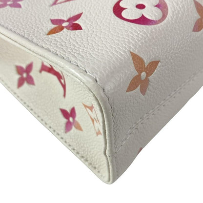 Louis Vuitton Tote Bag Bicolor Monogram Empreinte On The Go BB M47115 Sunrise