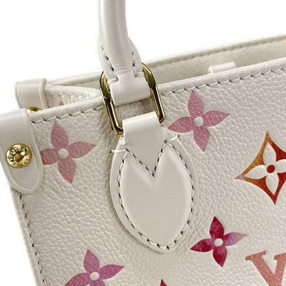 Louis Vuitton Tote Bag Bicolor Monogram Empreinte On The Go BB M47115 Sunrise