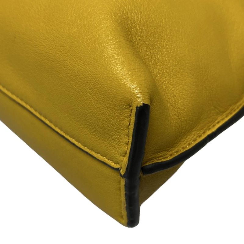 Loewe Clutch Bag Flamenco Clutch Nano Yellow Mini Bag