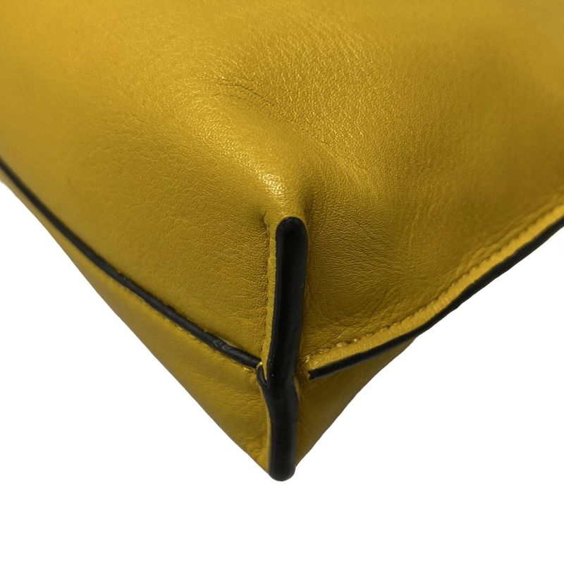 Loewe Clutch Bag Flamenco Clutch Nano Yellow Mini Bag