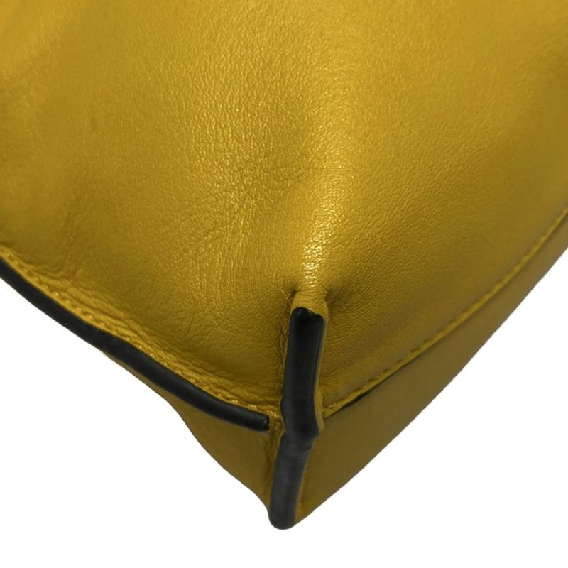 Loewe Clutch Bag Flamenco Clutch Nano Yellow Mini Bag