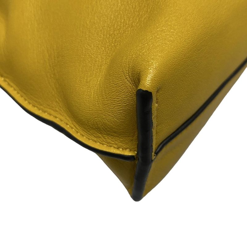 Loewe Clutch Bag Flamenco Clutch Nano Yellow Mini Bag