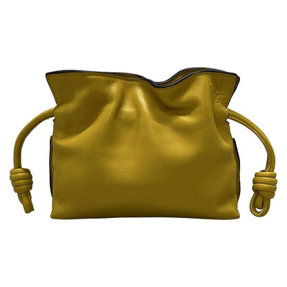Loewe Clutch Bag Flamenco Clutch Nano Yellow Mini Bag