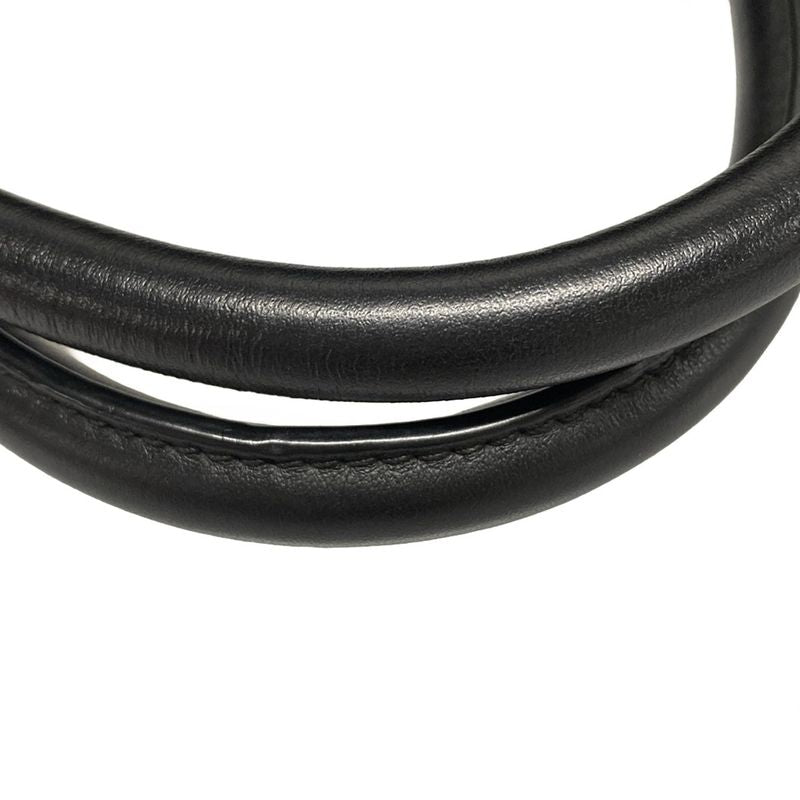 Prada Tote Bag Monochrome Bag Black Leather