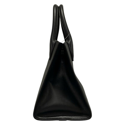 Prada Tote Bag Monochrome Bag Black Leather