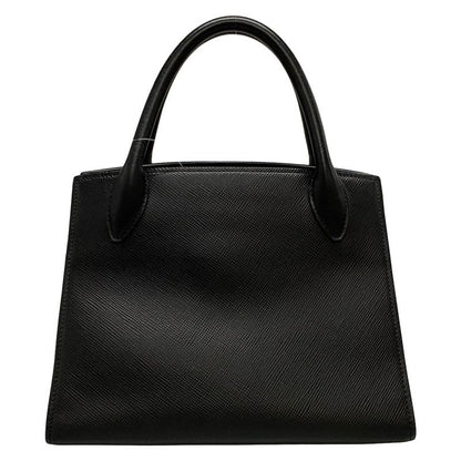 Prada Tote Bag Monochrome Bag Black Leather