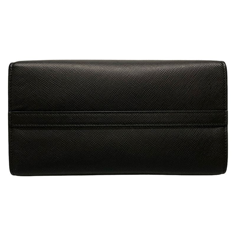 Prada Tote Bag Monochrome Bag Black Leather