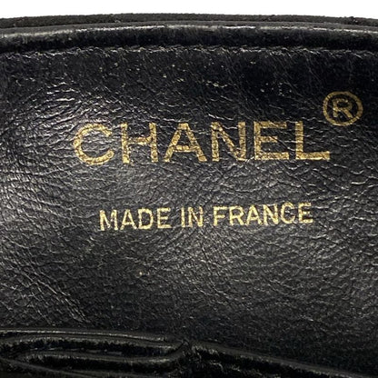 Chanel Shoulder Bag Mini Matelasse Black Chain Shoulder/gold Hardware