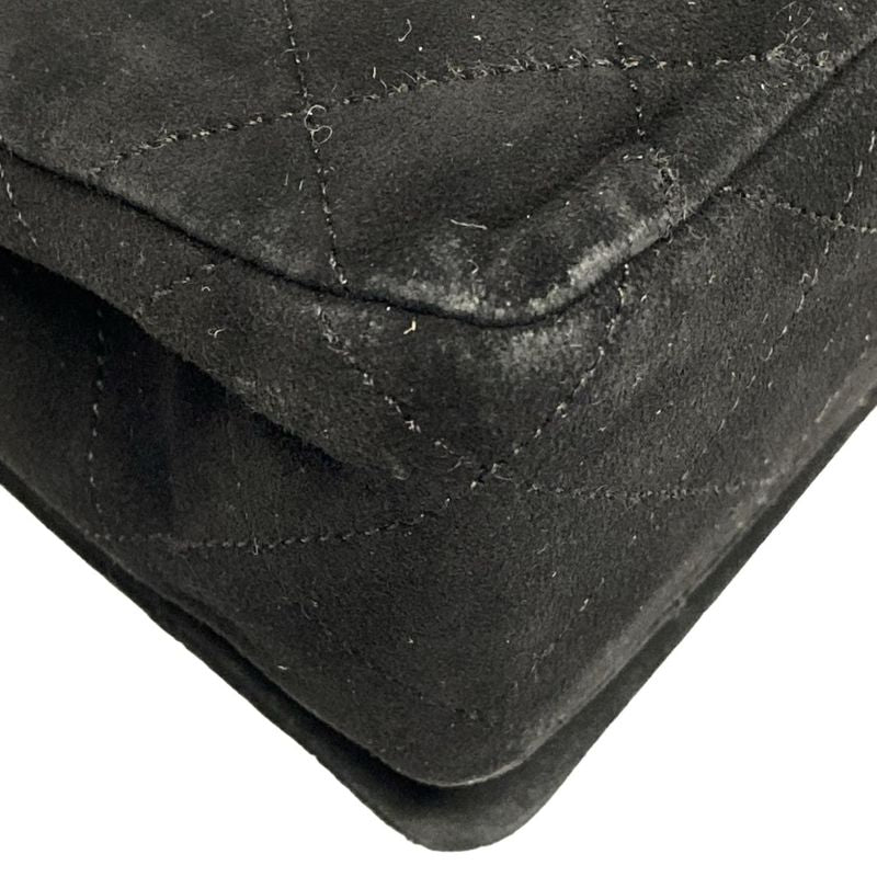 Chanel Shoulder Bag Mini Matelasse Black Chain Shoulder/gold Hardware