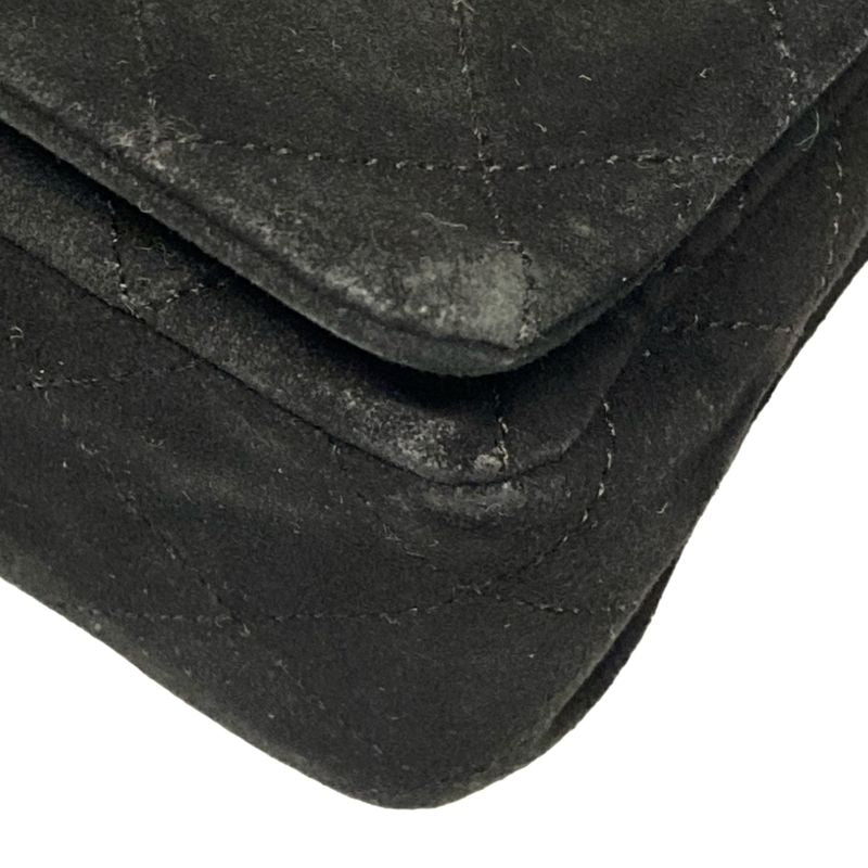 Chanel Shoulder Bag Mini Matelasse Black Chain Shoulder/gold Hardware