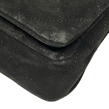 Chanel Shoulder Bag Mini Matelasse Black Chain Shoulder/gold Hardware