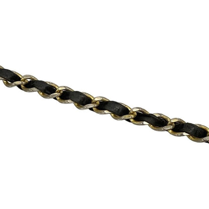 Chanel Shoulder Bag Mini Matelasse Black Chain Shoulder/gold Hardware