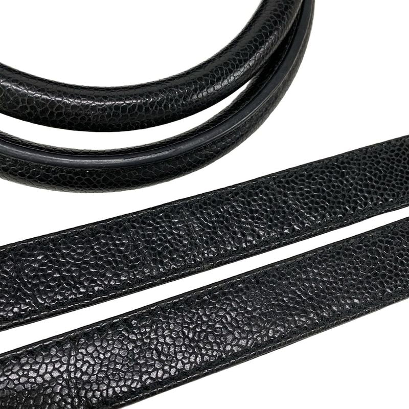 Chanel Tote Bag Shiva / Matelasse Black Chain Shoulder / Vintage Gold Hardware