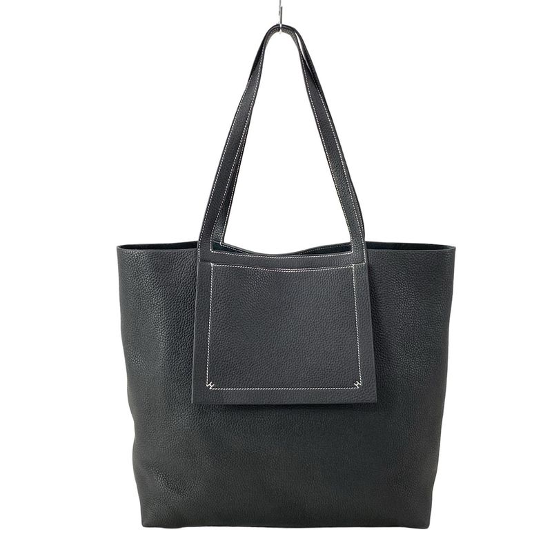 Hermes Tote Bag Cabas Serie 46 Black