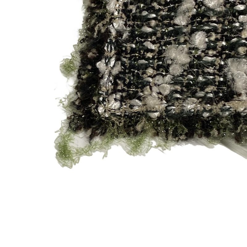 Chanel Skirt Suit Size 38 M Ladies P24398/p24139 Black X White X Multi Tweed/lam