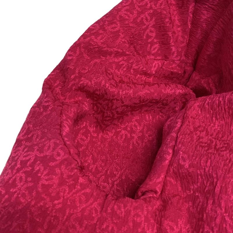 Chanel Jacket Size 36 S Women's P71724 Pink Tweed/lame/cropped/coco Button Wool