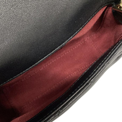 Gucci GG Marmont Mini Shoulder Bag 841290 Black Chain Shoulder Leather