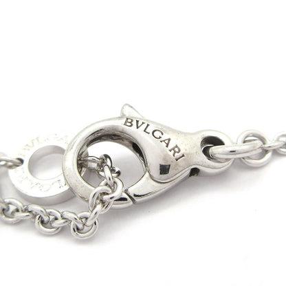 Bvlgari Necklace Bvlgari Circle Necklace 18K White Gold X Diamond 1P Diamond /