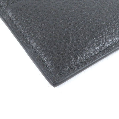 Prada 2mc223 Leather Logo Hardware Compact Business Card Holder Card Case