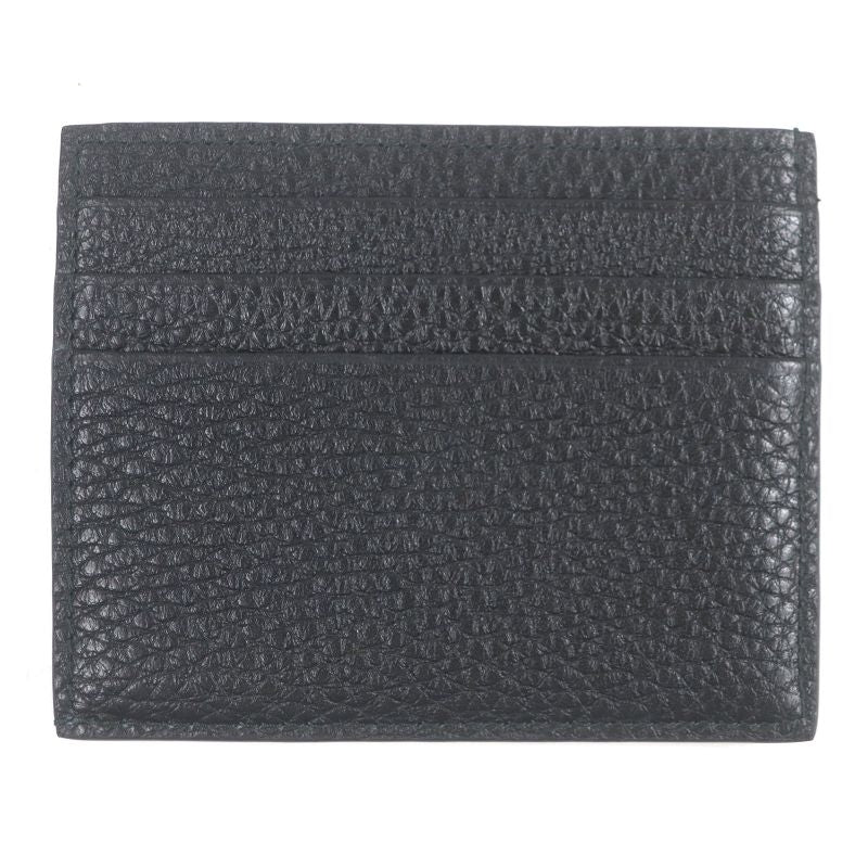 Prada 2mc223 Leather Logo Hardware Compact Business Card Holder Card Case