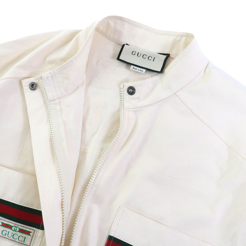 Gucci 610065 100% Cotton LE ROSE DI Eliogabalo Webline Logo Jumpsuit Tuna