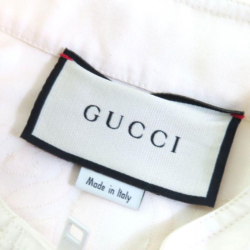 Gucci 610065 100% Cotton LE ROSE DI Eliogabalo Webline Logo Jumpsuit Tuna