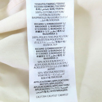 Gucci 610065 100% Cotton LE ROSE DI Eliogabalo Webline Logo Jumpsuit Tuna