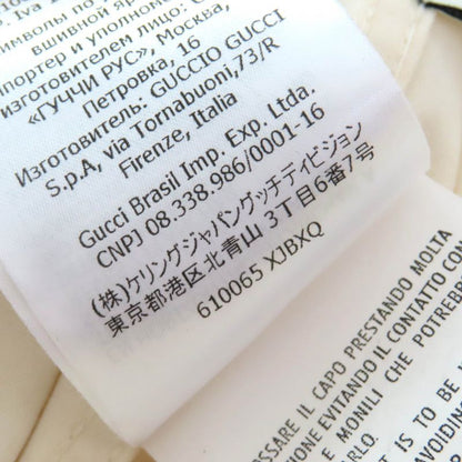 Gucci 610065 100% Cotton LE ROSE DI Eliogabalo Webline Logo Jumpsuit Tuna