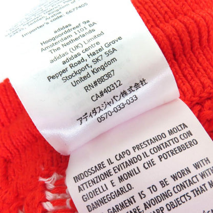 Gucci×adidas Gucci×adidas 693835 Linen Cotton Trefoil Embroidered Knit Shorts