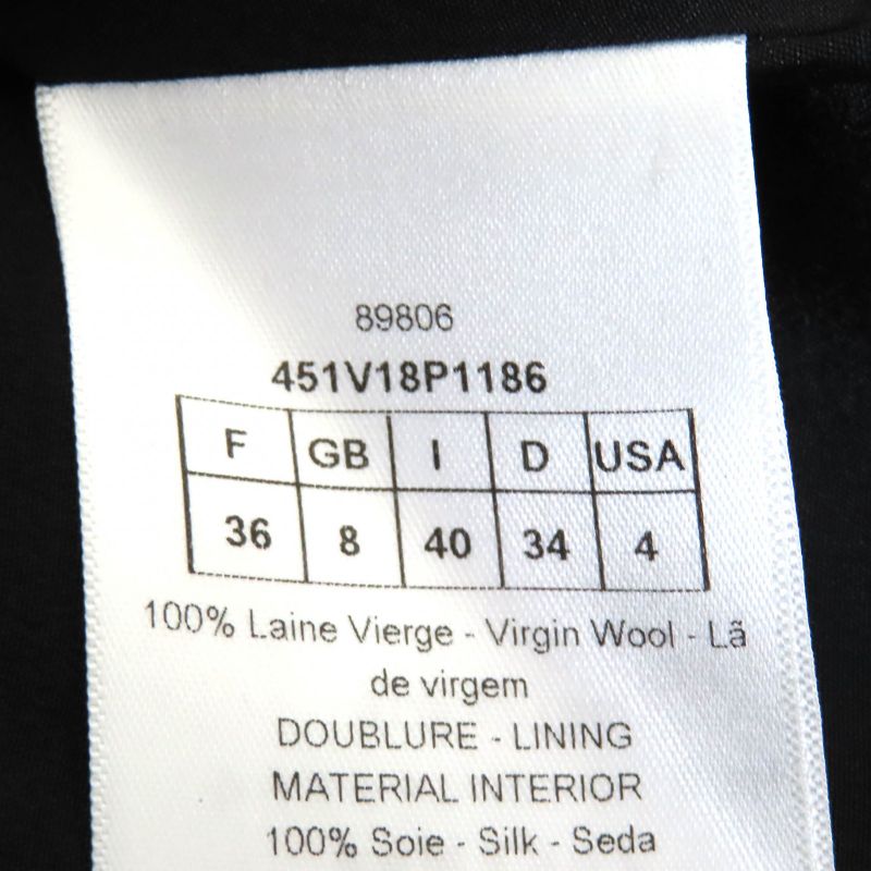 Christian DIOR 24AW 451v18p1186 Miss DIOR Graffiti End-on-end Jacket 40 Worn