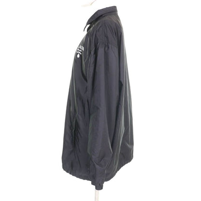 Prada 2021 29z021 Re Nylon Logo Coach Jacket Nylon Jacket Black 40 Made In