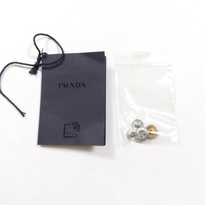 Prada 2021 29z021 Re Nylon Logo Coach Jacket Nylon Jacket Black 40 Made In